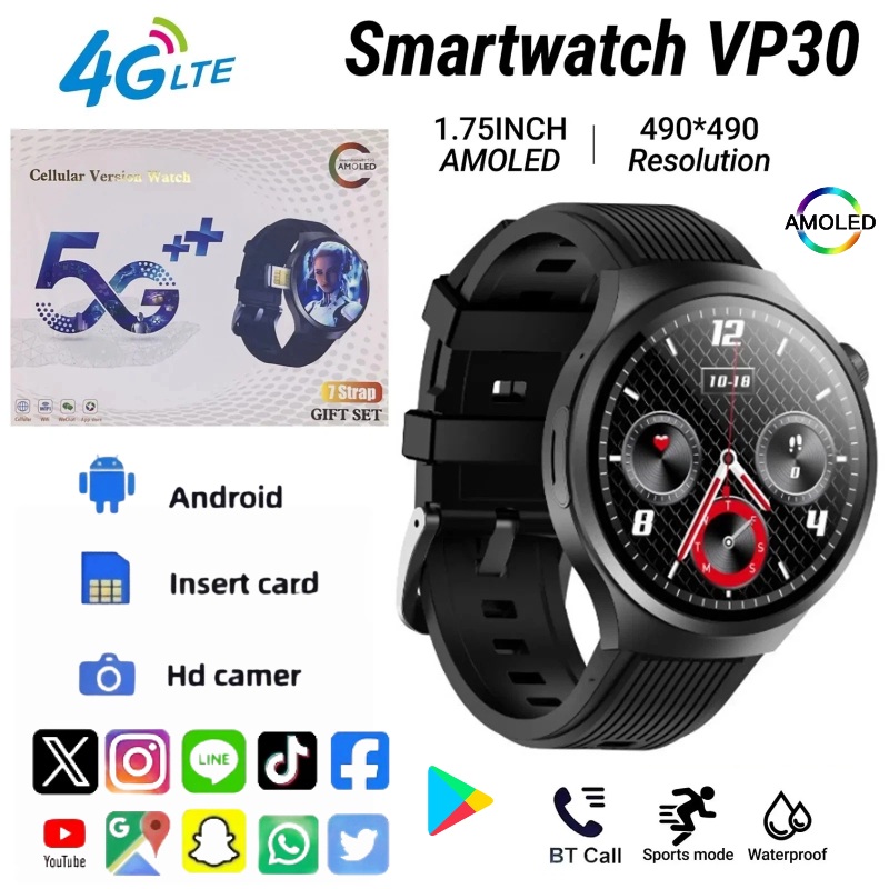 Smartwatch Store - VP30 Smart Watch 4G/5G Android Bluetooth