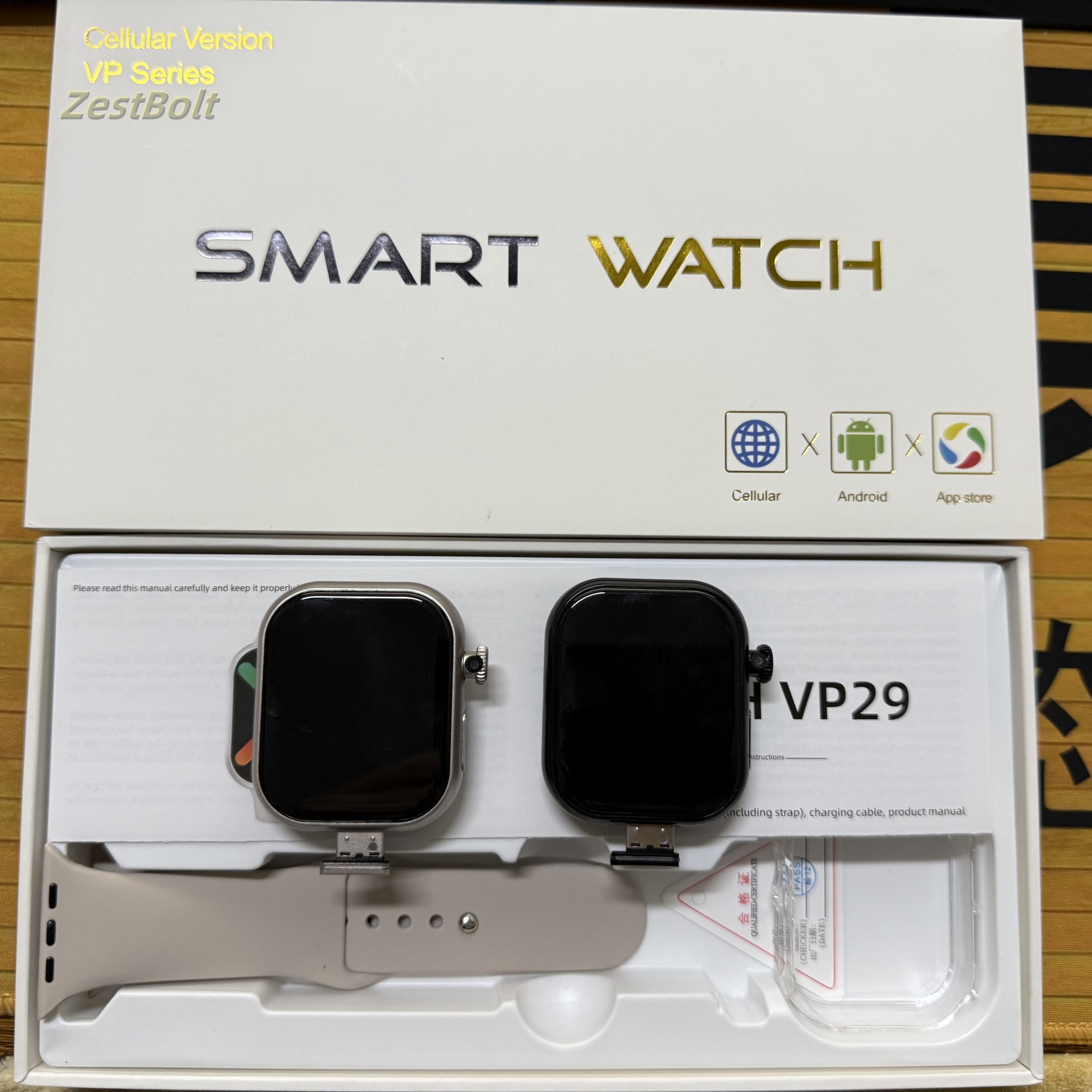 Original VP29 Smartwatch 4G LT - Smartwatch Store recensie en prijs
