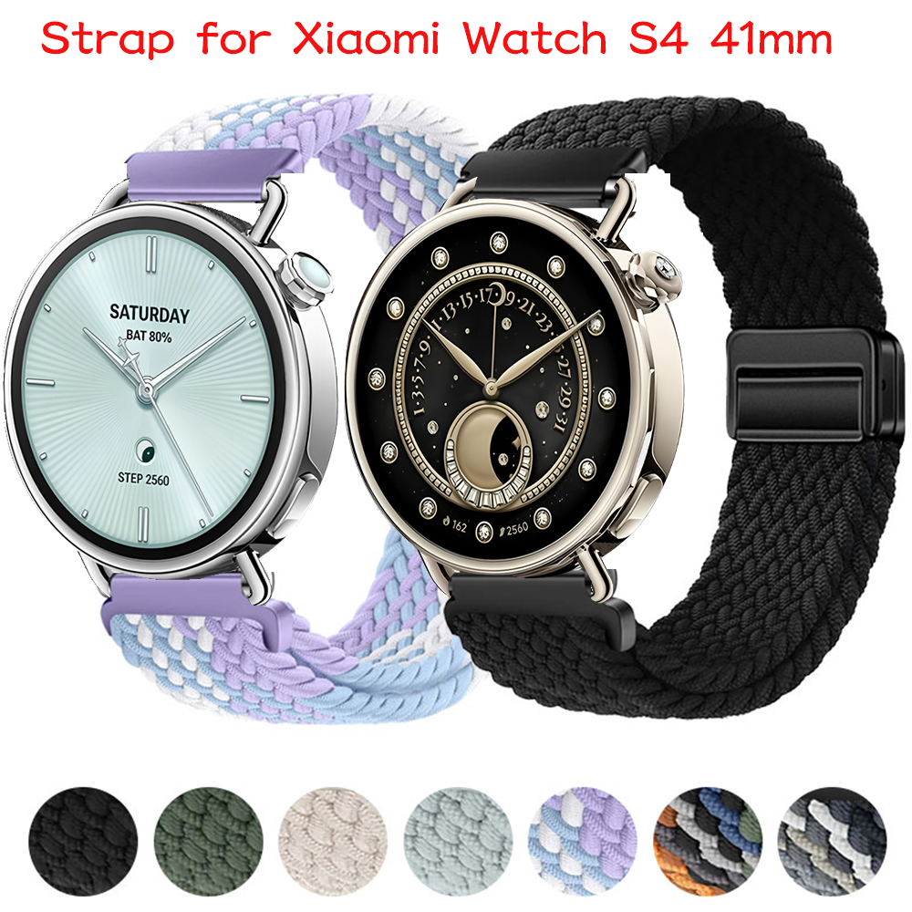 18mm Braided Magnetic Buckle S - Xiaomi Smartwatch S4 Accessories recensie en prijs