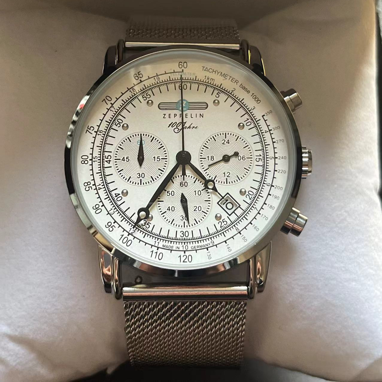 New Classic Men's Watch Three  - Stainless Mesh Band recensie en prijs