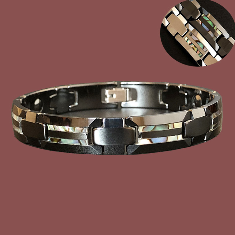 10mm Havey Punk Black Ceramic  - Ceramic Link Bracelet recensie en prijs