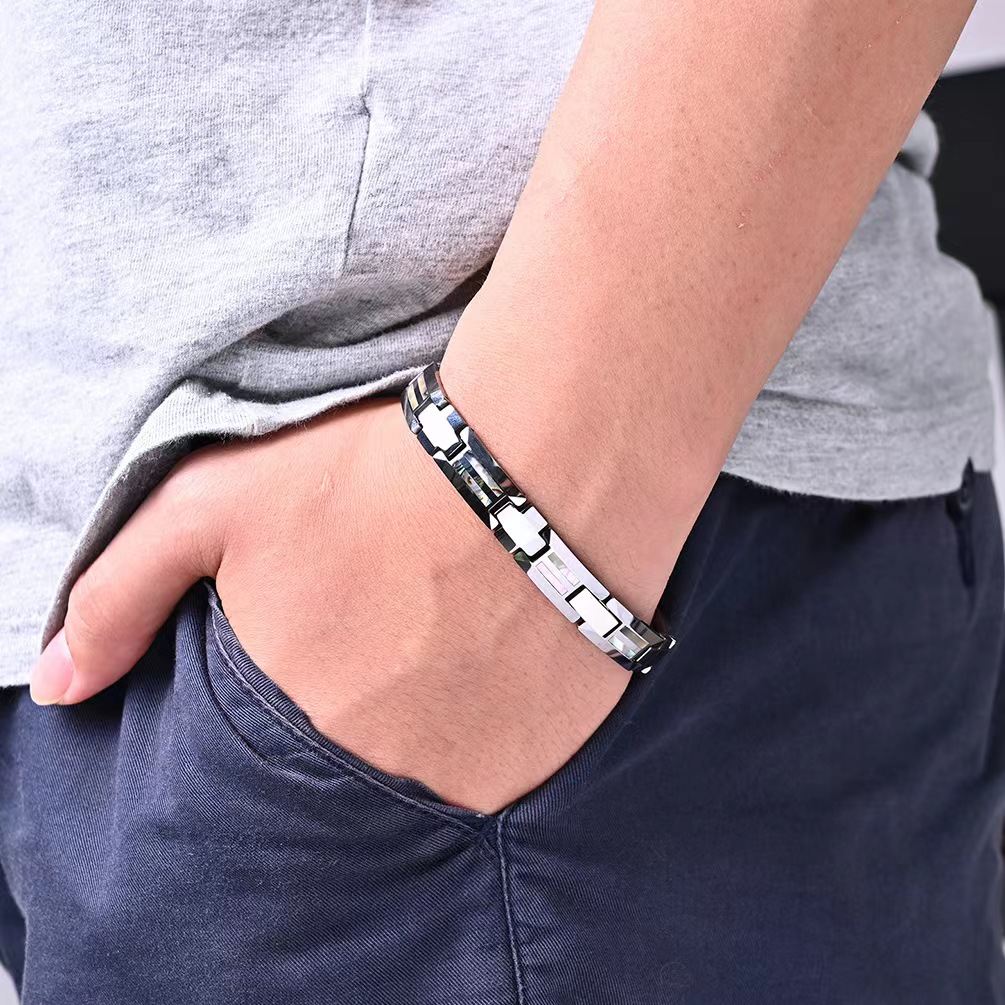 10mm Havey Punk Black Ceramic  - Ceramic Link Bracelet recensie en prijs