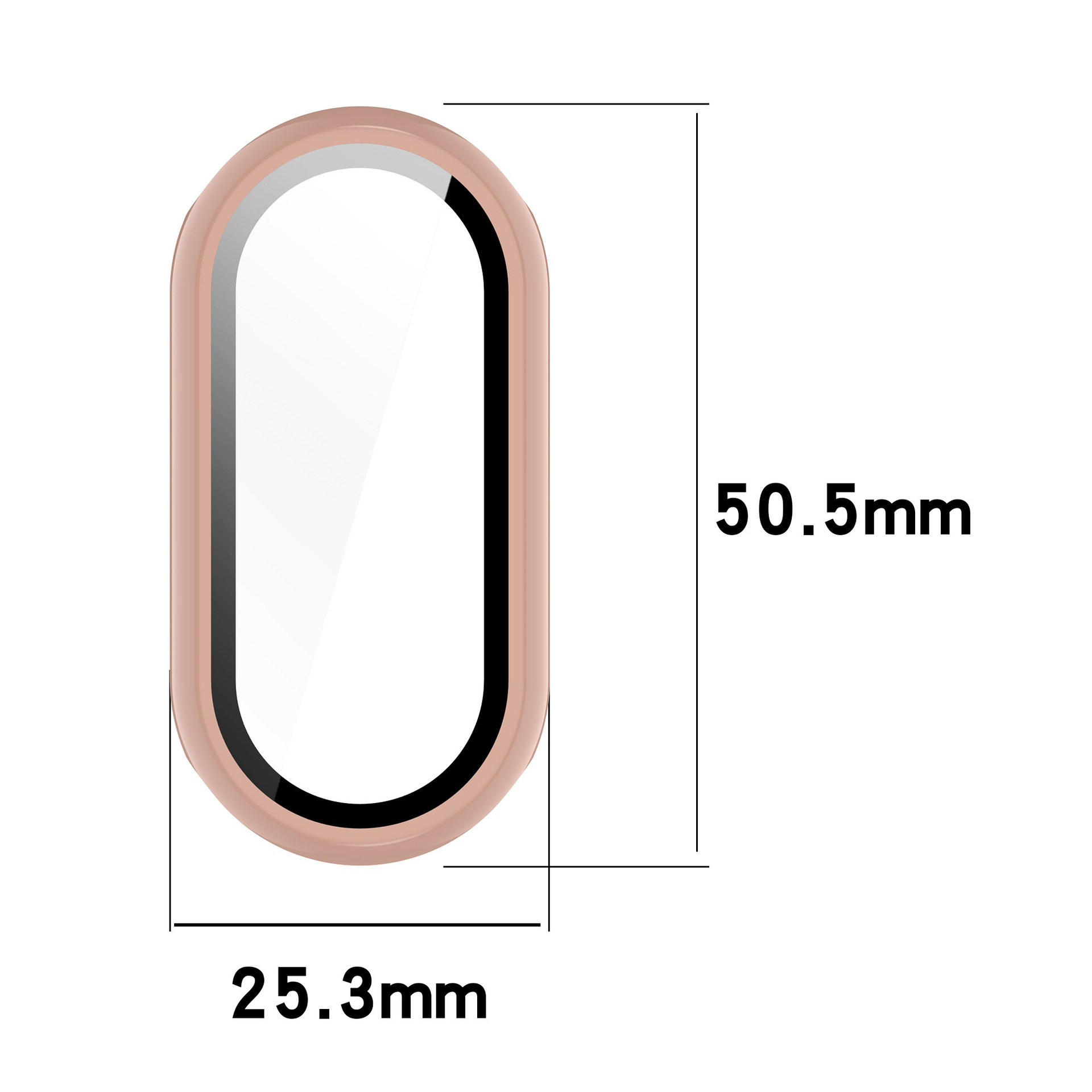 Tempered Glass+PC Case For Xia - Smartwatch Icon recensie en prijs