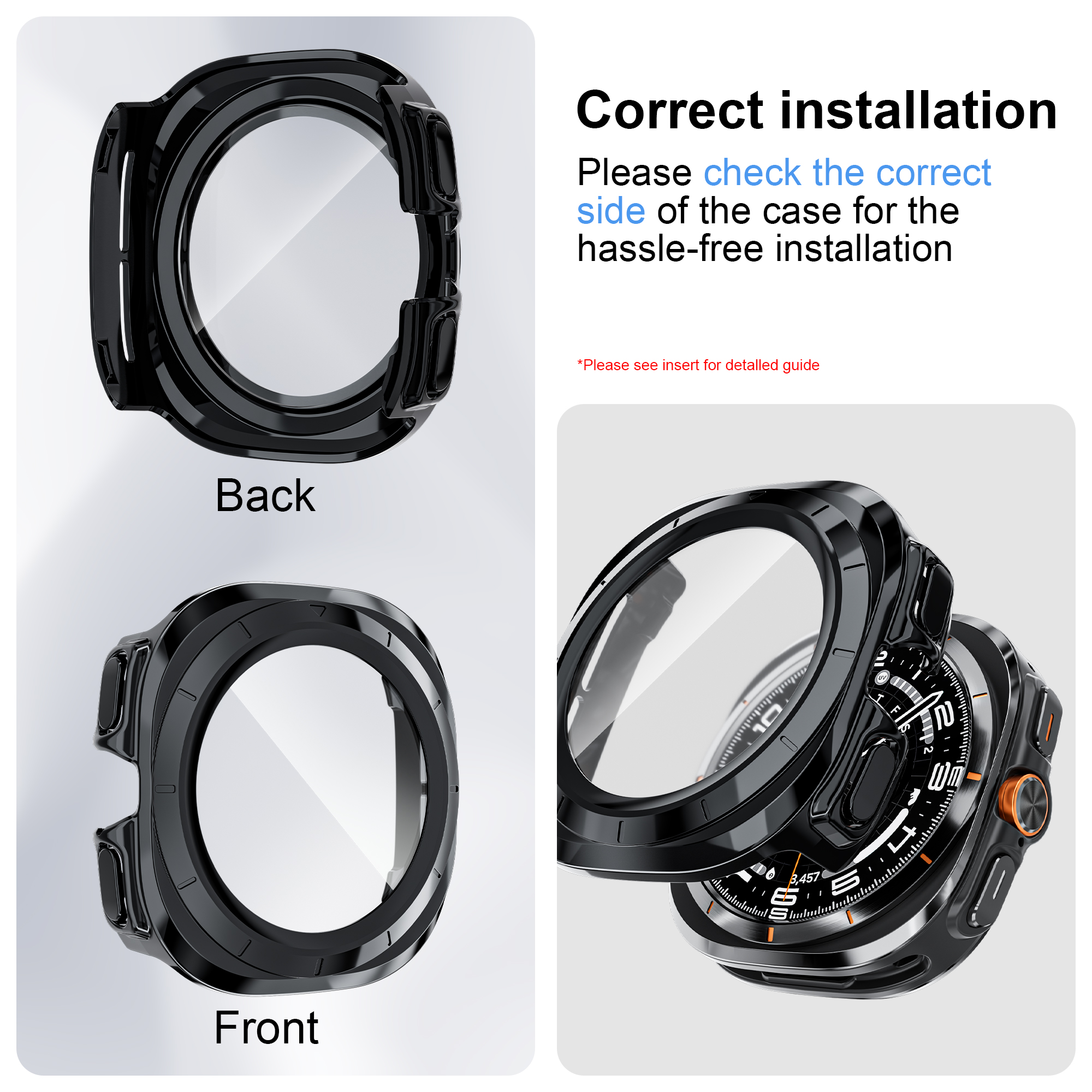 Case for Samsung Galaxy Watch  - Smartwatch Icon recensie en prijs