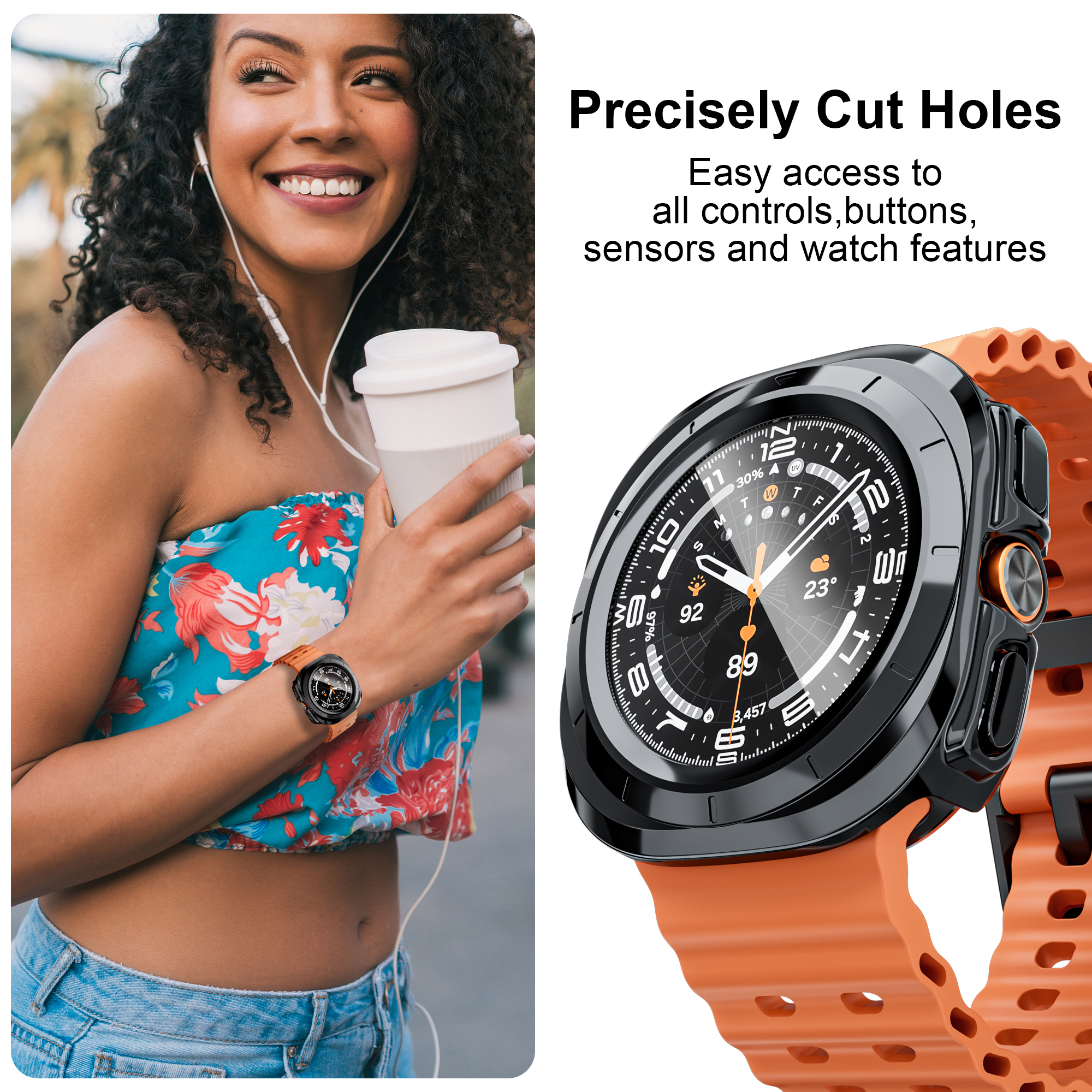 Case for Samsung Galaxy Watch  - Smartwatch Icon recensie en prijs