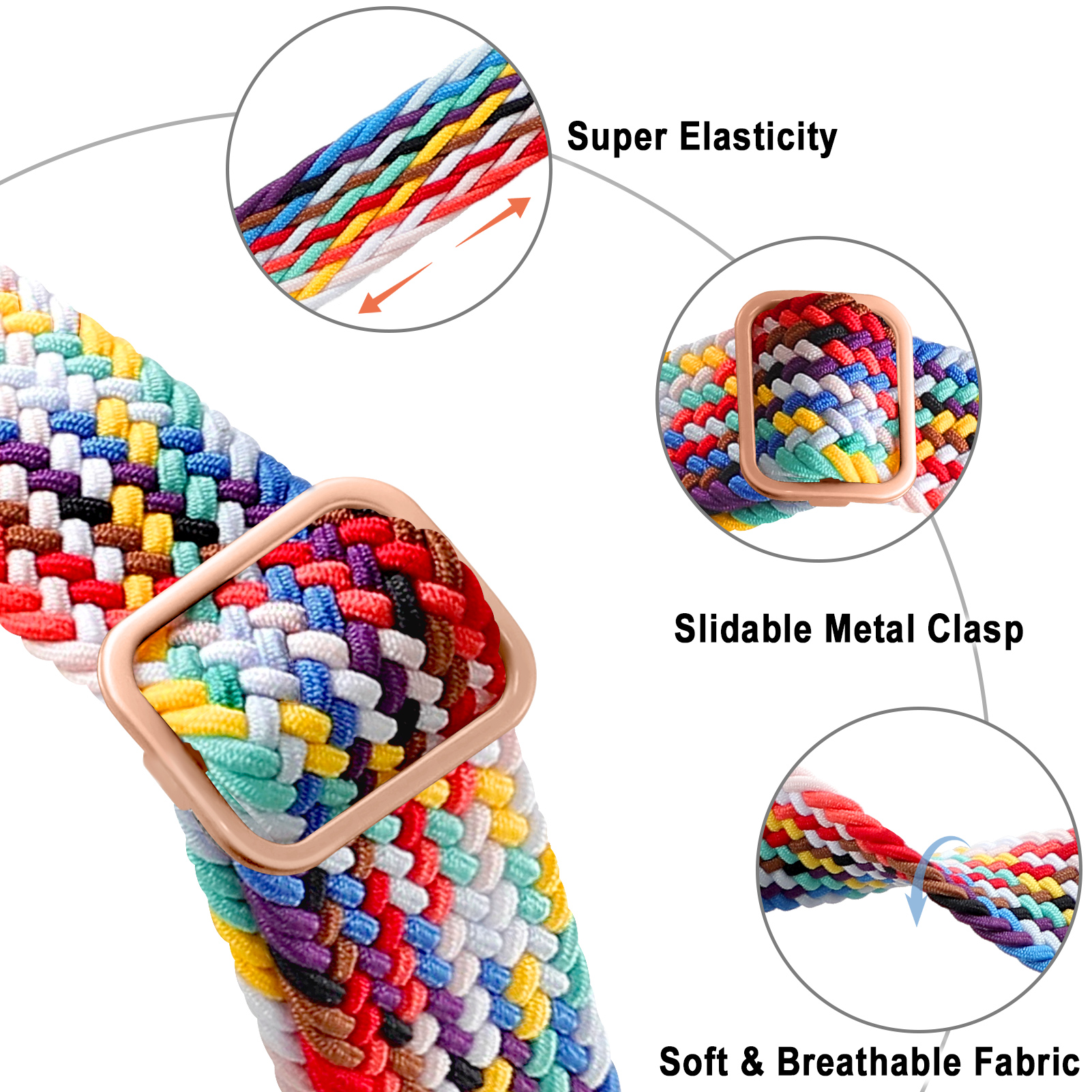 Braided Solo Loop For Apple wa - Solo Loop Strap recensie en prijs