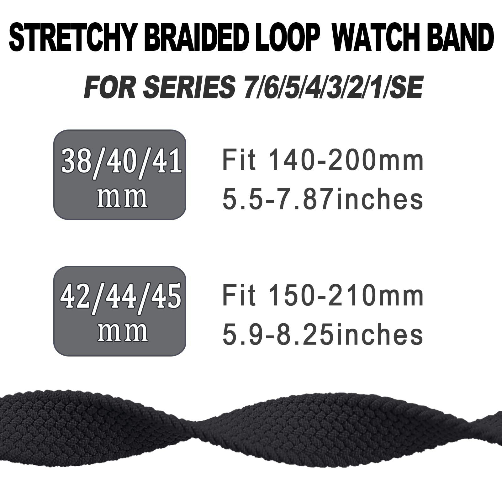Braided Solo Loop For Apple wa - Solo Loop Strap recensie en prijs