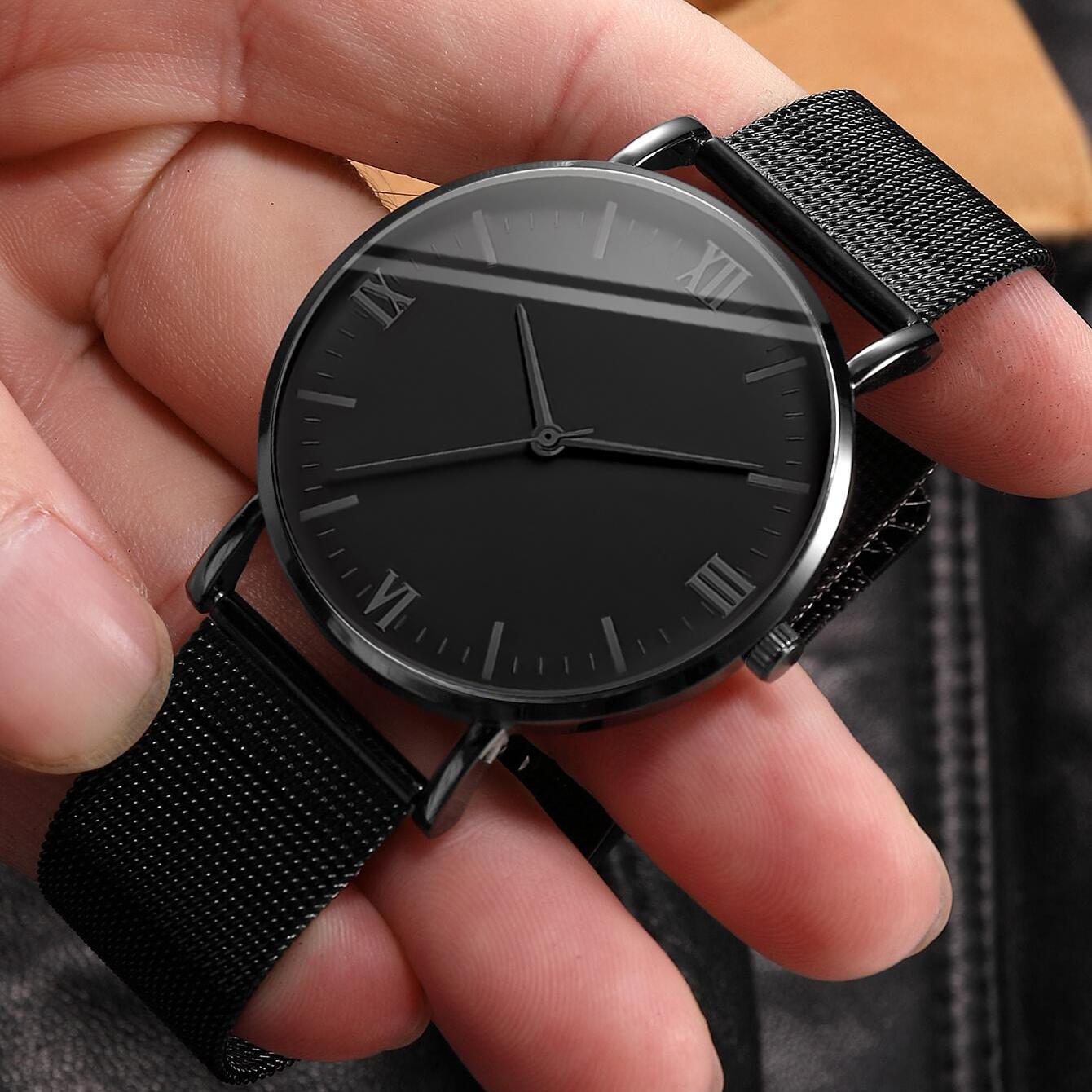 2PCS Men's Watch Fashion Roma  - Stainless Mesh Band recensie en prijs
