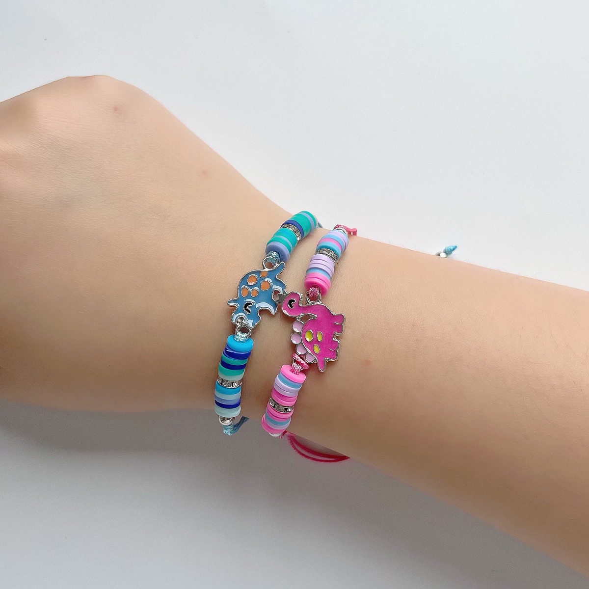 12Pcs Bohemian Style Colorful  - Ceramic Link Bracelet recensie en prijs