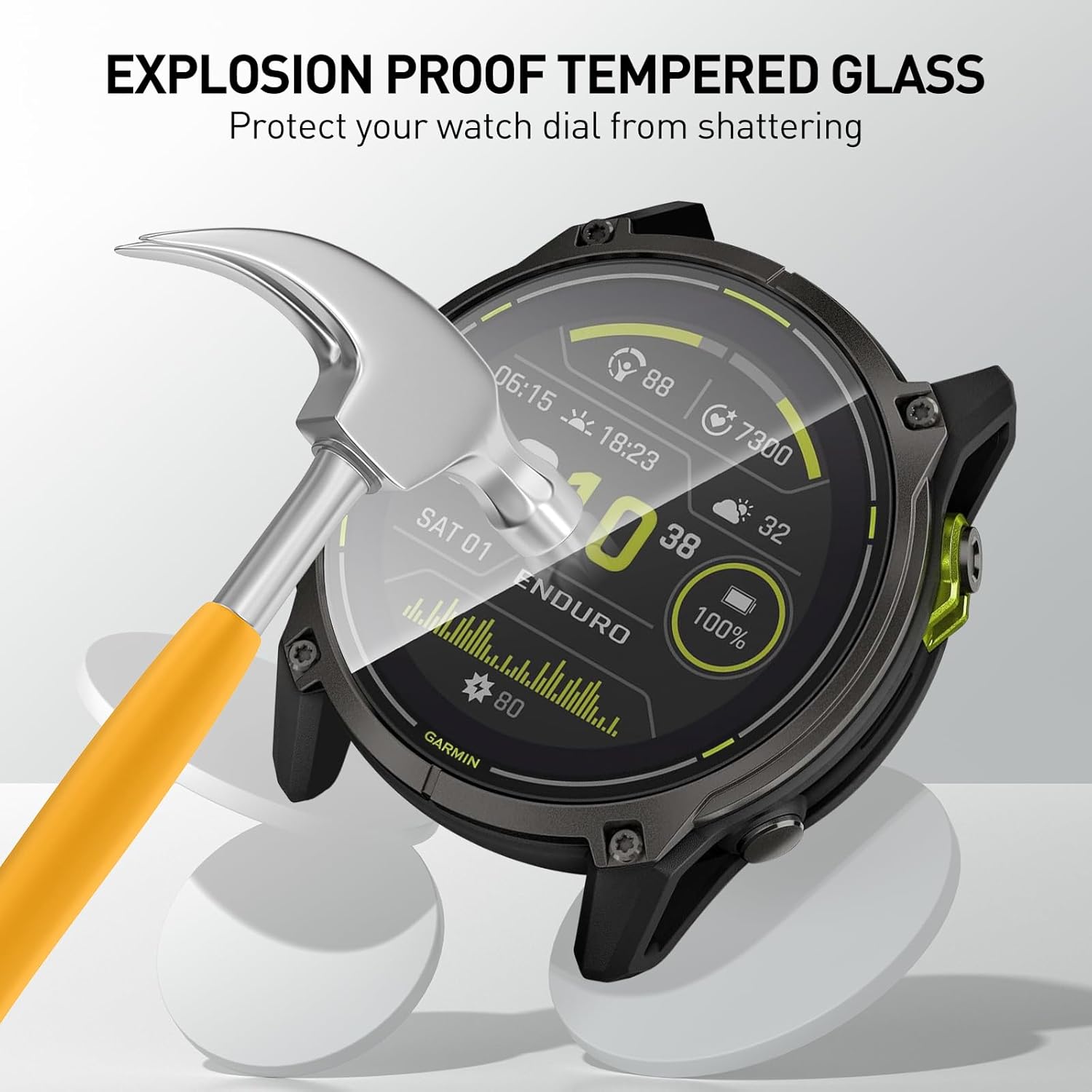 Tempered Glass Films For Garmi - Watch Face Protector recensie en prijs