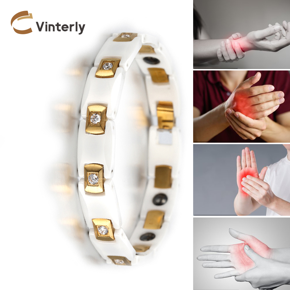Vinterly Bracelets for Women C - Ceramic Link Bracelet recensie en prijs