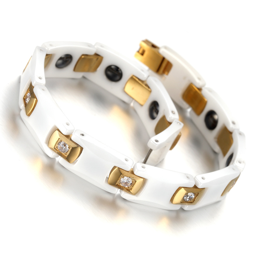 Vinterly Bracelets for Women C - Ceramic Link Bracelet recensie en prijs