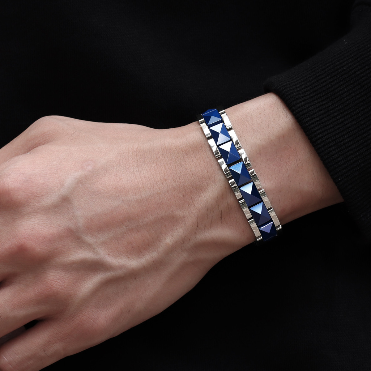 ARADOO Premium Ceramic Titaniu - Ceramic Link Bracelet recensie en prijs
