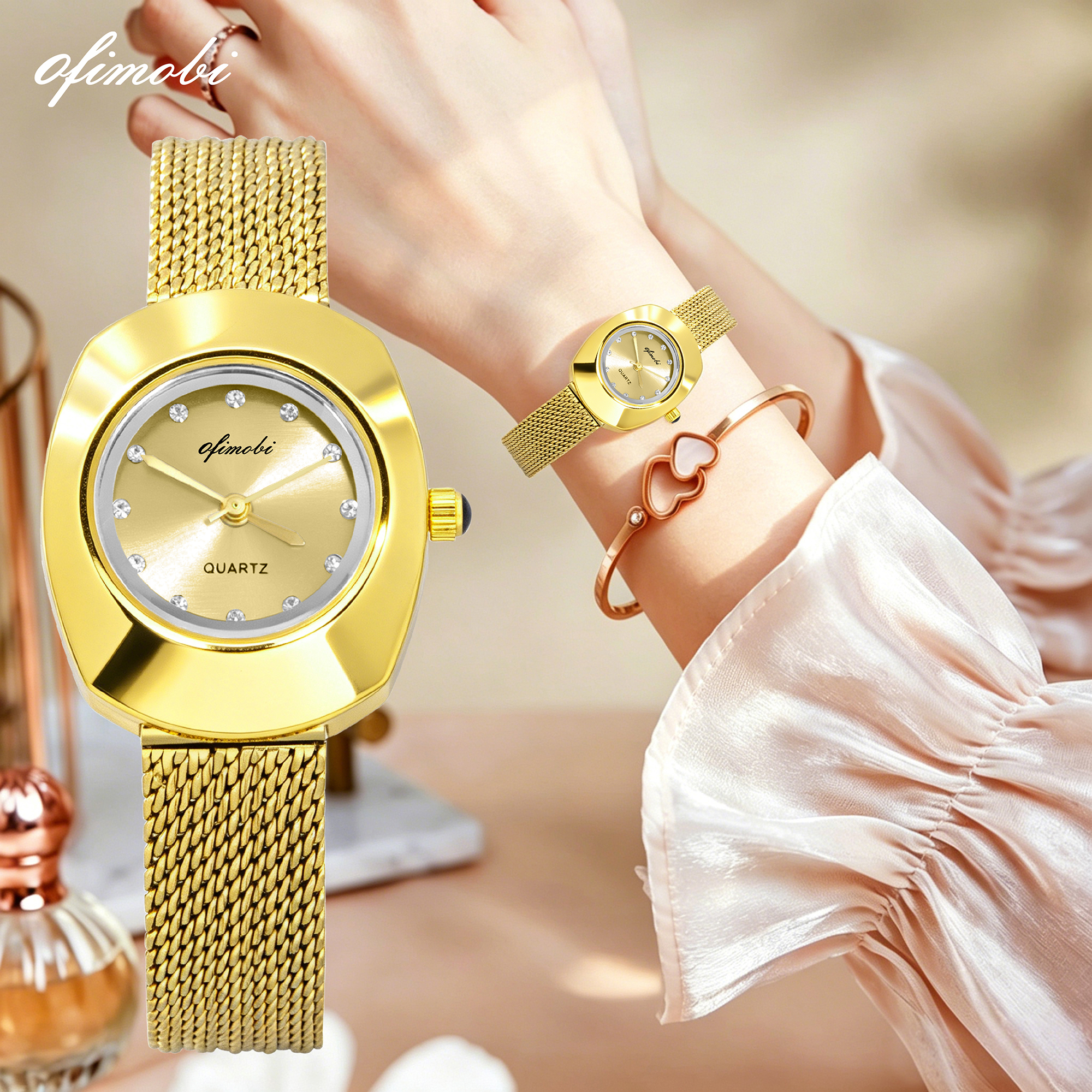 OFIMOBI Women Quartz Watch Sta - Stainless Mesh Band recensie en prijs