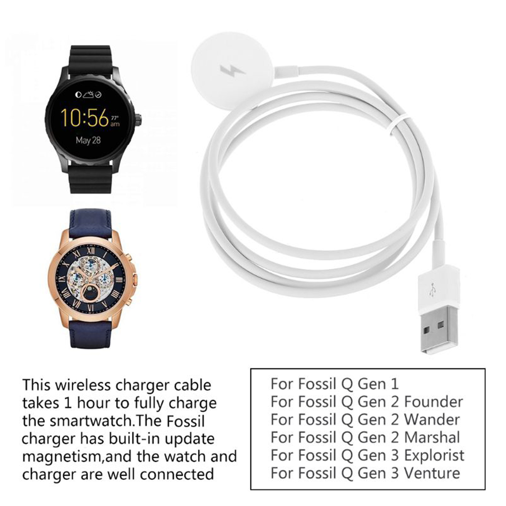 USB Watch Charger Adapter Shor - Fossil Smartwatch Accessories recensie en prijs
