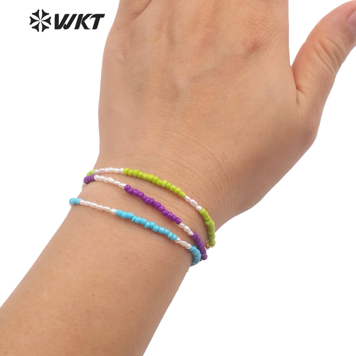 WT-MPB079 Women Elegant Tiny 2 - Ceramic Link Bracelet recensie en prijs