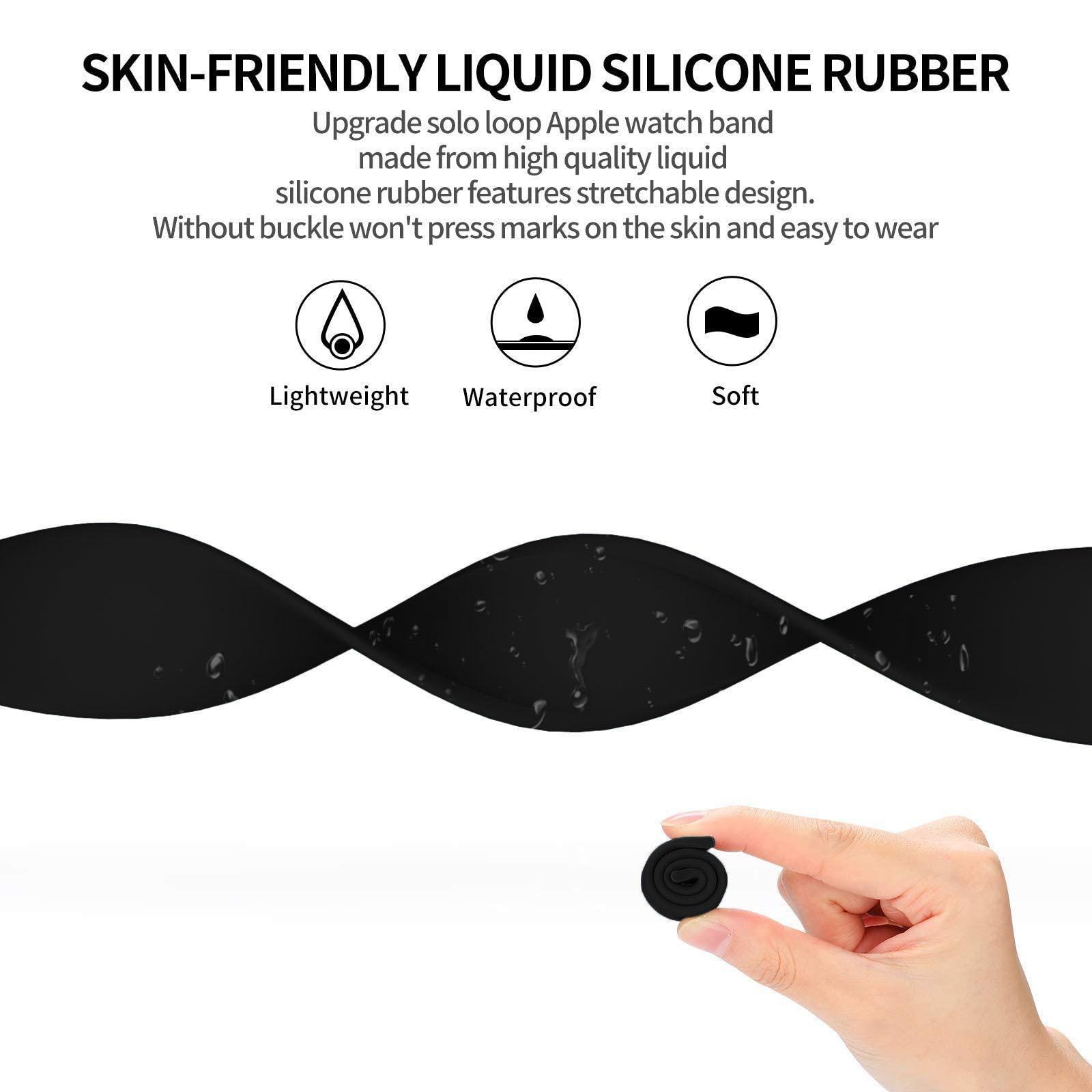 Solo Loop silicone for apple W - Solo Loop Strap recensie en prijs