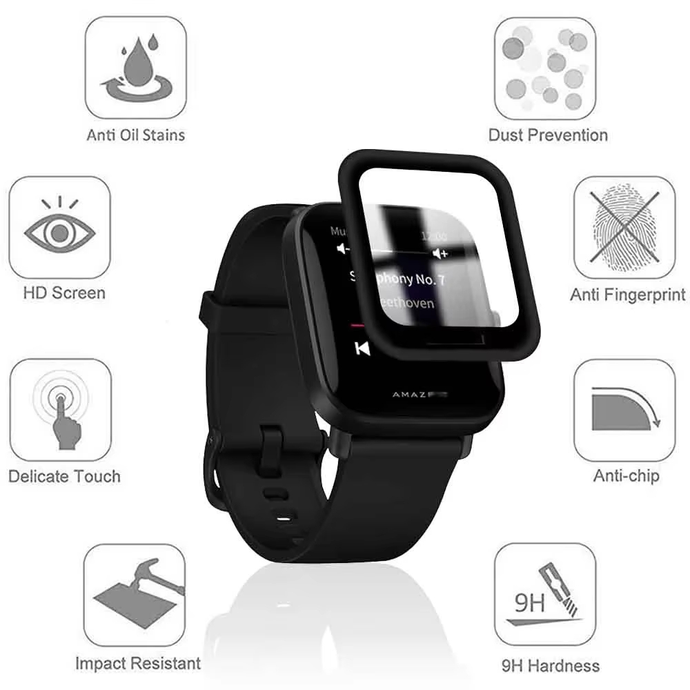 1-6 PCS Screen Protector Film  - Watch Face Protector recensie en prijs