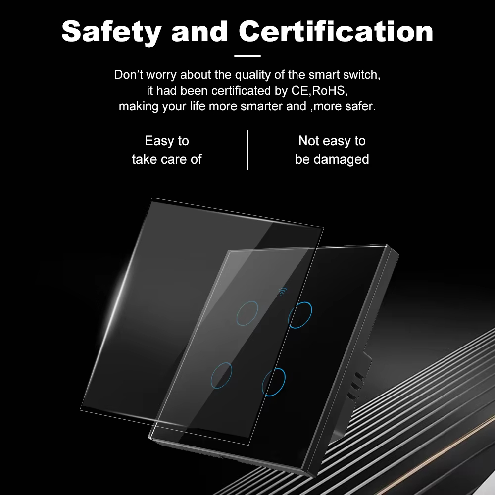WiFi RF 433mhz Touch Wall Ligh - Smart Accessories recensie en prijs