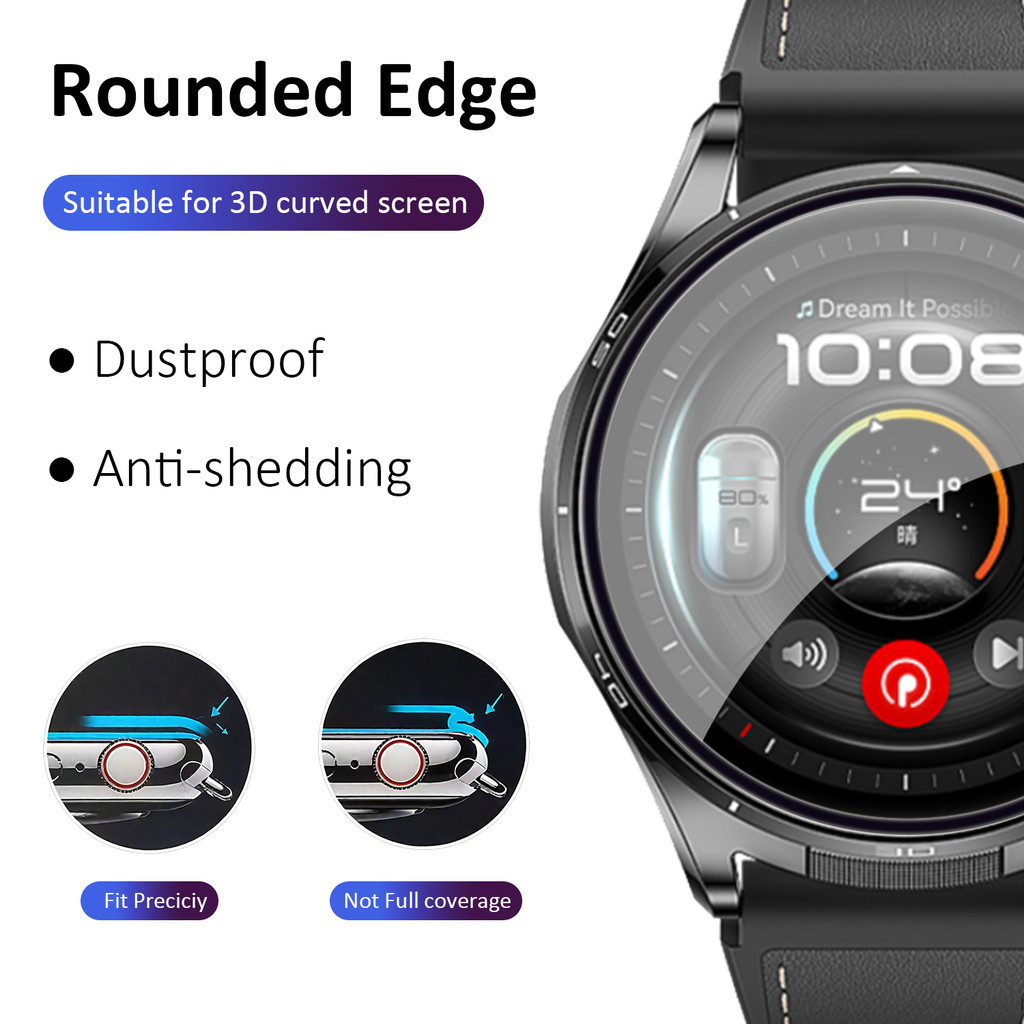 1-5PCS 3D Curved Full Coverage - Watch Face Protector recensie en prijs