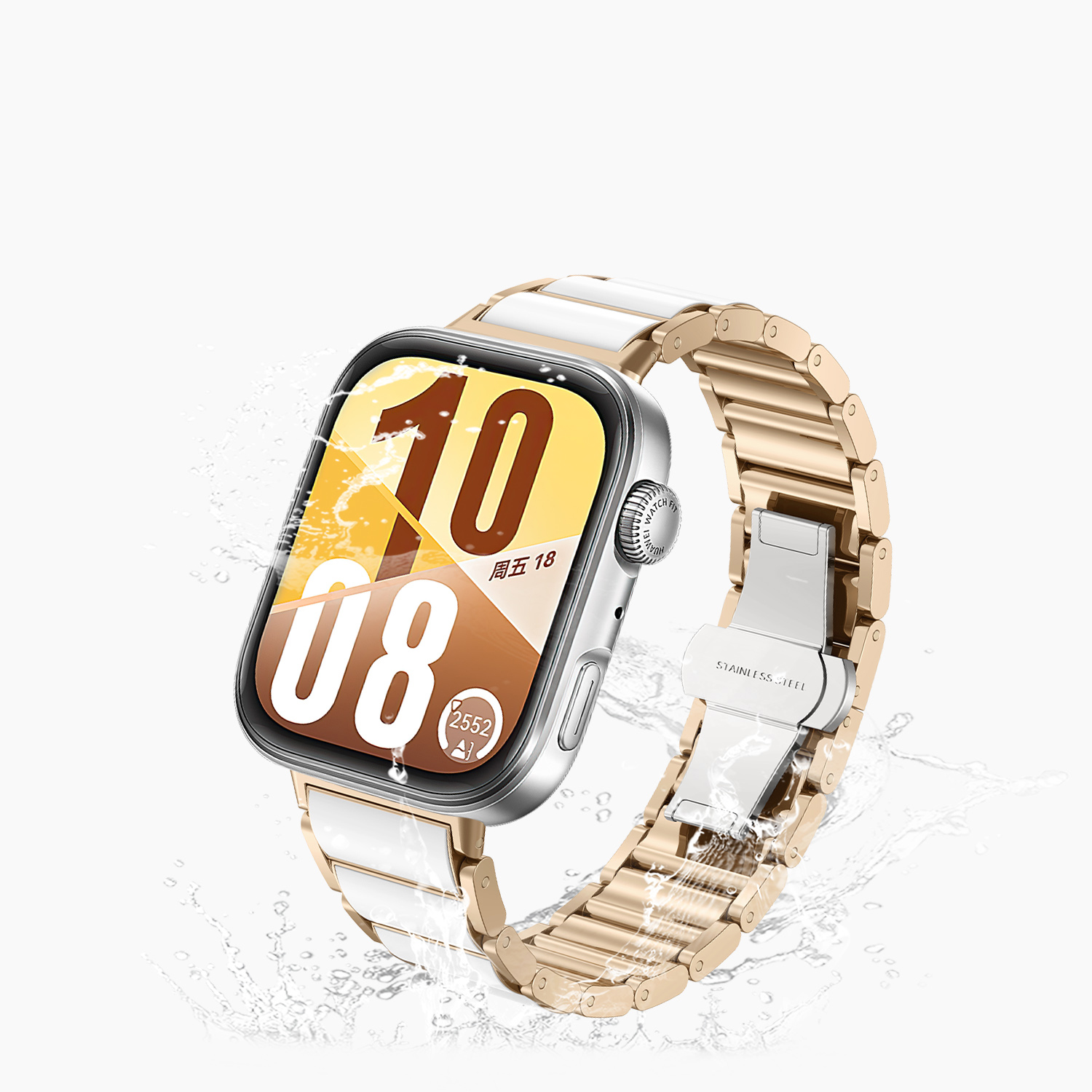 Ceramic-like Metal Strap For H - Ceramic Link Bracelet recensie en prijs