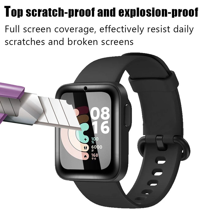 2 Pcs Tempered Glass for Redmi - Smartwatch Icon recensie en prijs