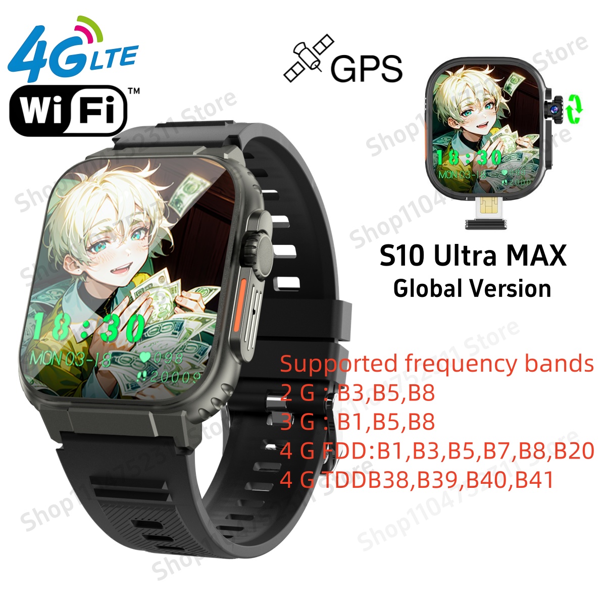 S10 Ultra MAX Smartwatch 4G 5G - Smartwatch Store recensie en prijs