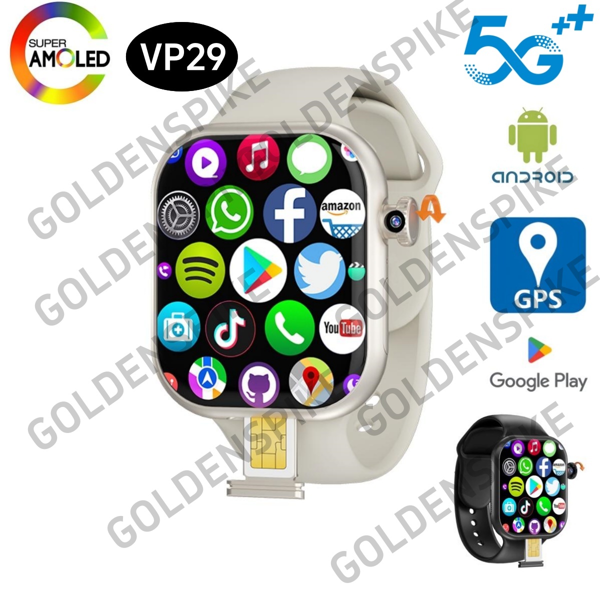 VP29 S10 Plus Smartwatch 4G LT - Smartwatch Store recensie en prijs