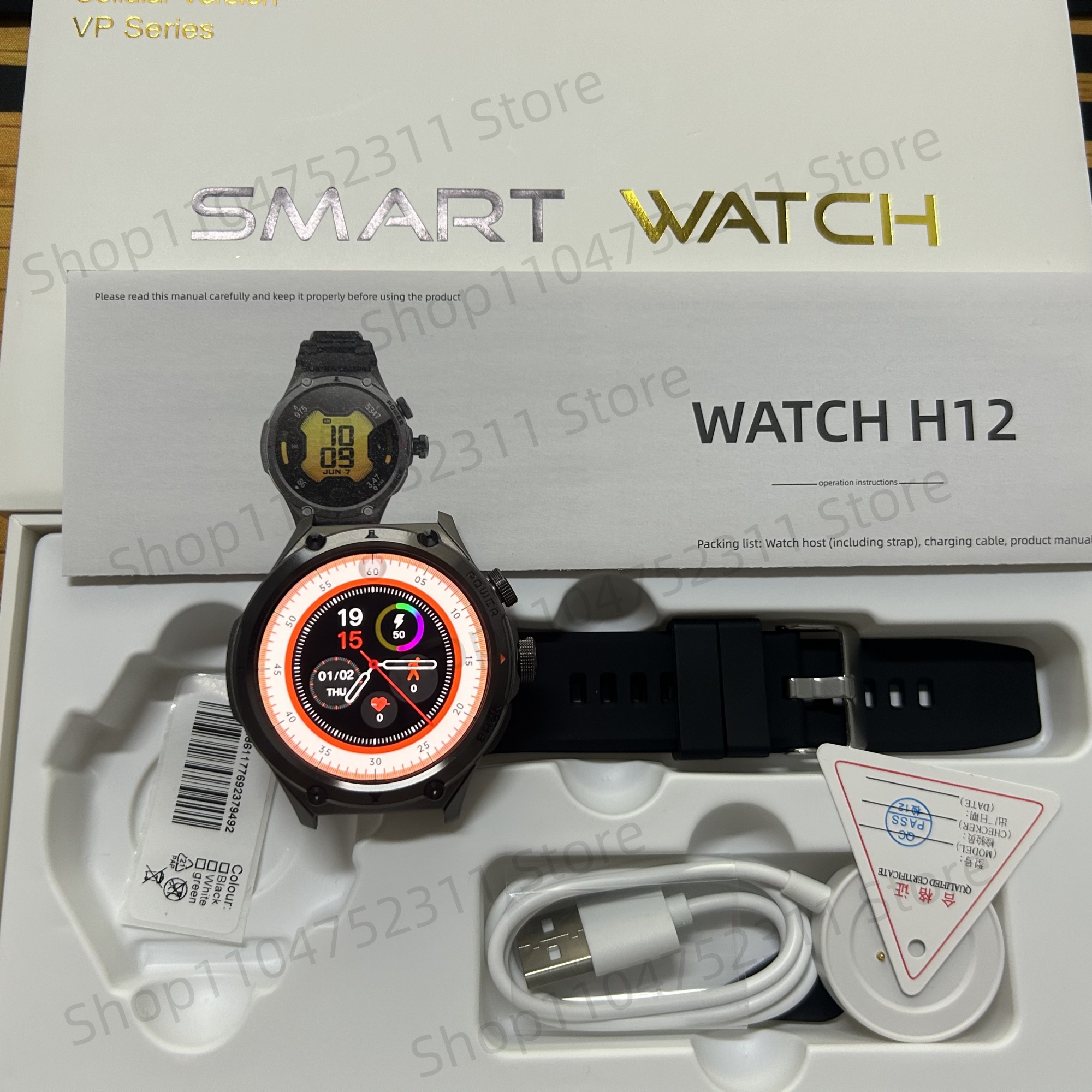 H12 Smartwatch 4G LTE Smart Wa - Smartwatch Store recensie en prijs