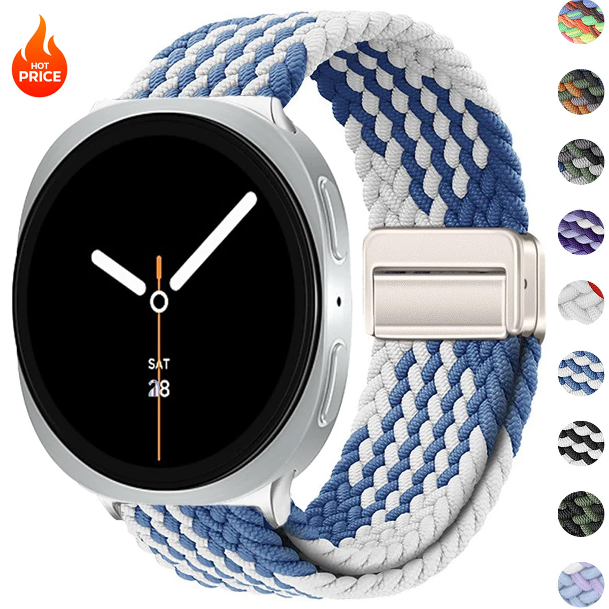 Magnetic Nylon Strap for Samsu - Solo Loop Strap recensie en prijs