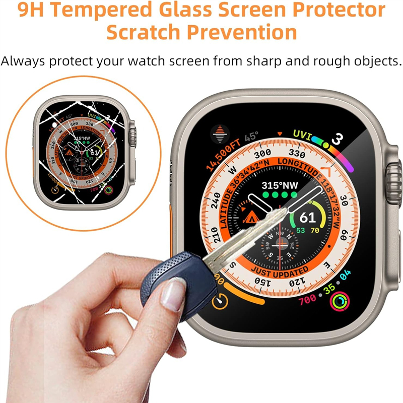 Tempered Glass For Apple Watch - Watch Face Protector recensie en prijs