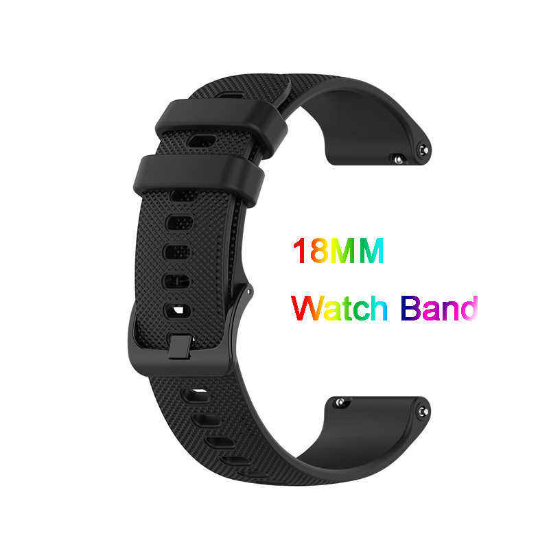 18mm Silicone Watch Band Compa - Fossil Smartwatch Accessories recensie en prijs