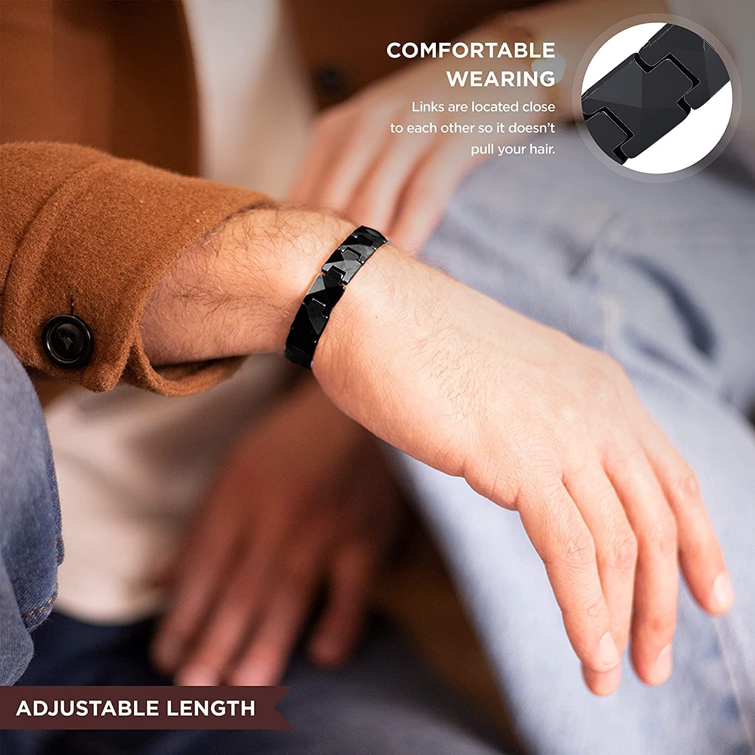 ARADOO Premium Ceramic Bracele - Ceramic Link Bracelet recensie en prijs