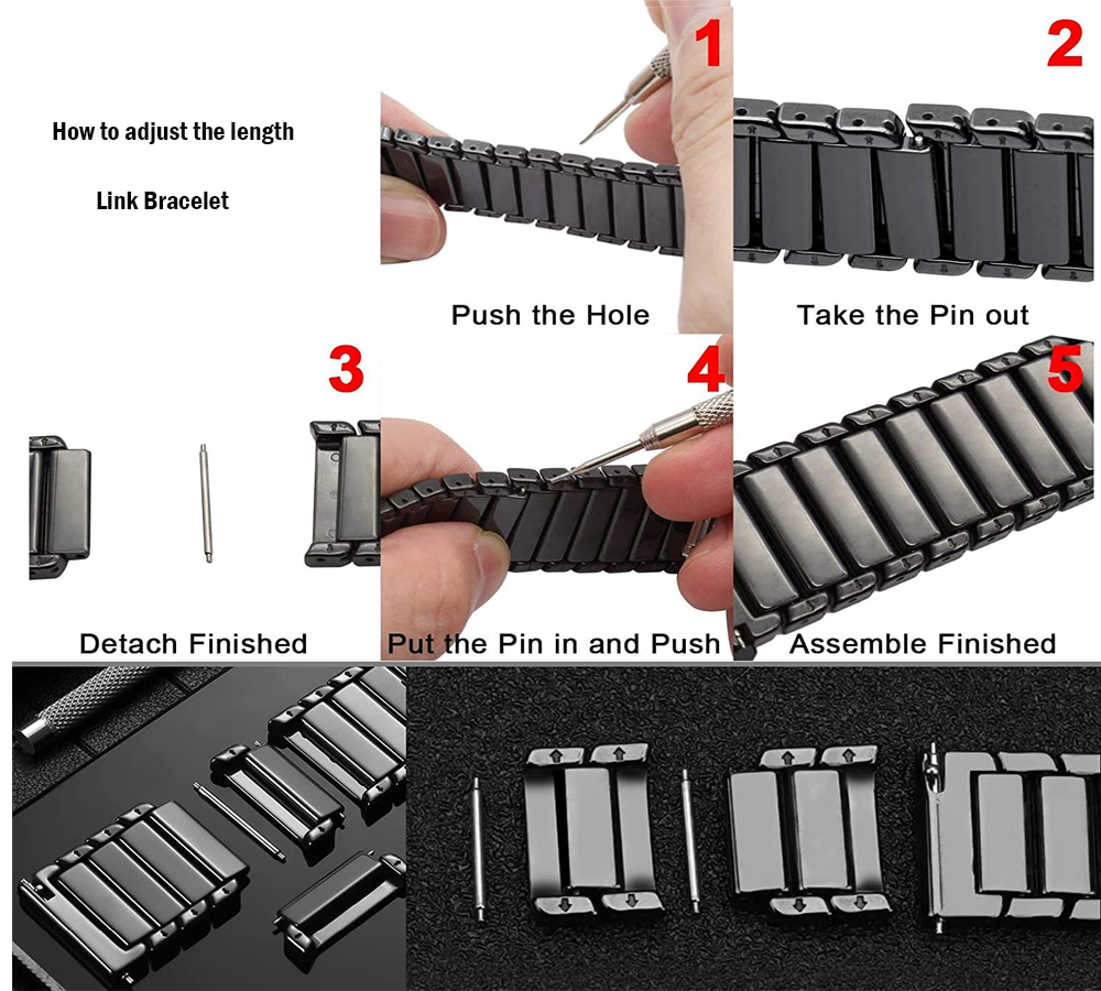 Ceramic Link bracelet for Appl - Ceramic Link Bracelet recensie en prijs