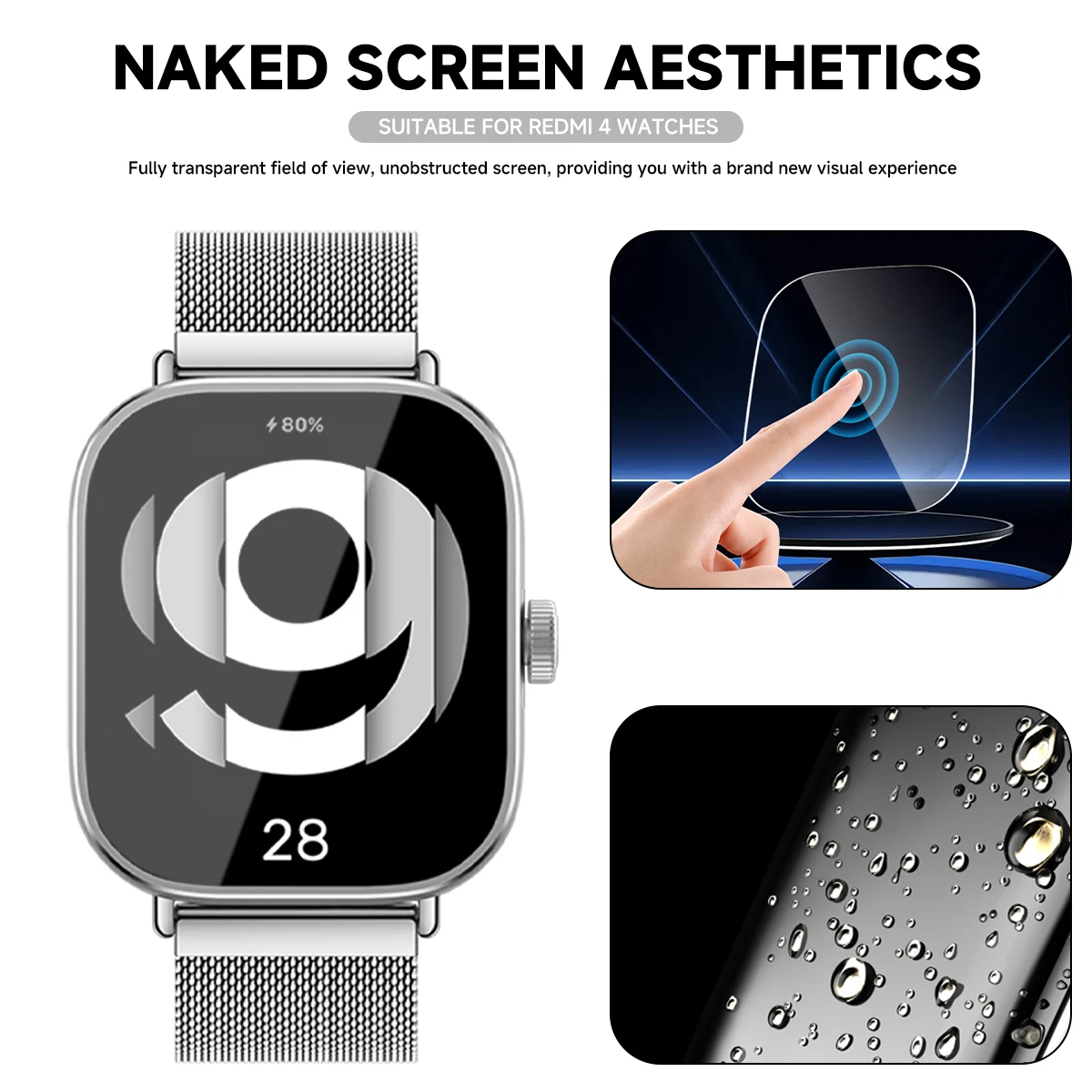 Tempered Glass for Xiaomi Redm - Smartwatch Icon recensie en prijs