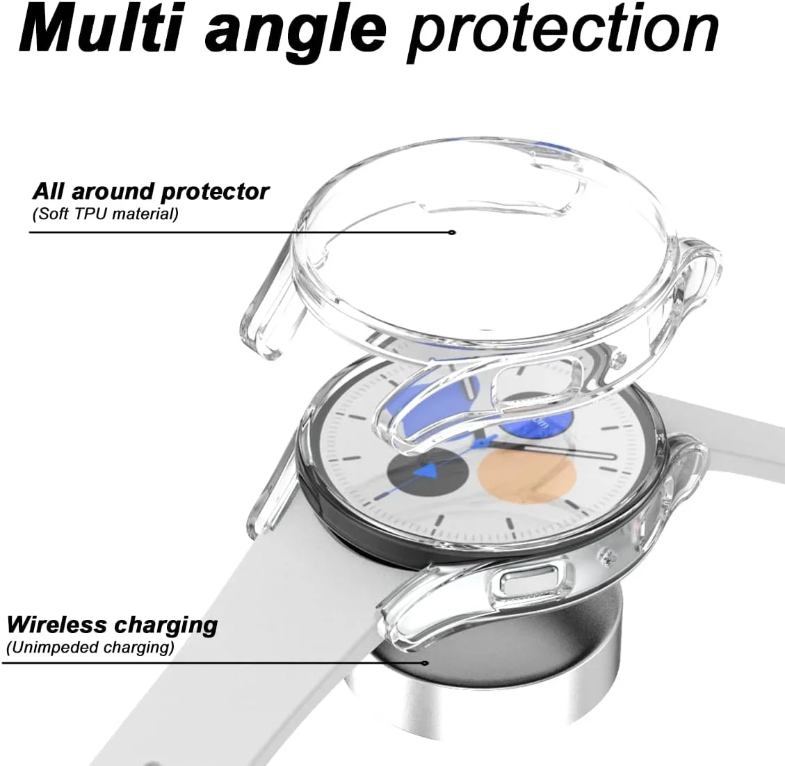 Silicone Watch Case for Samsun - Accessories For Galaxy Watch 5 recensie en prijs