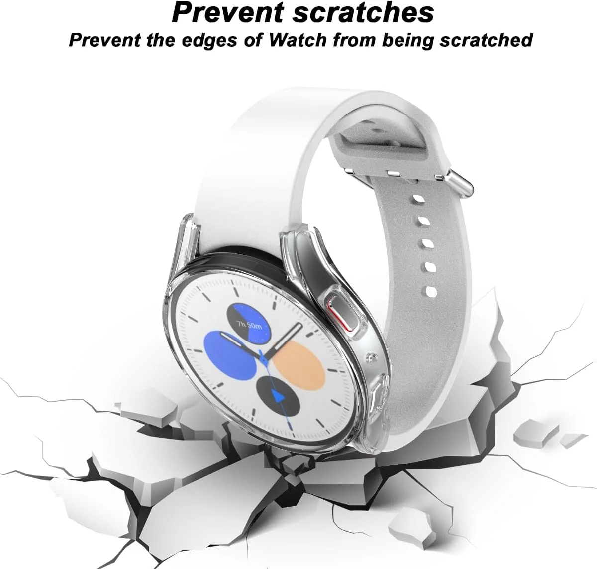 Silicone Watch Case for Samsun - Accessories For Galaxy Watch 5 recensie en prijs