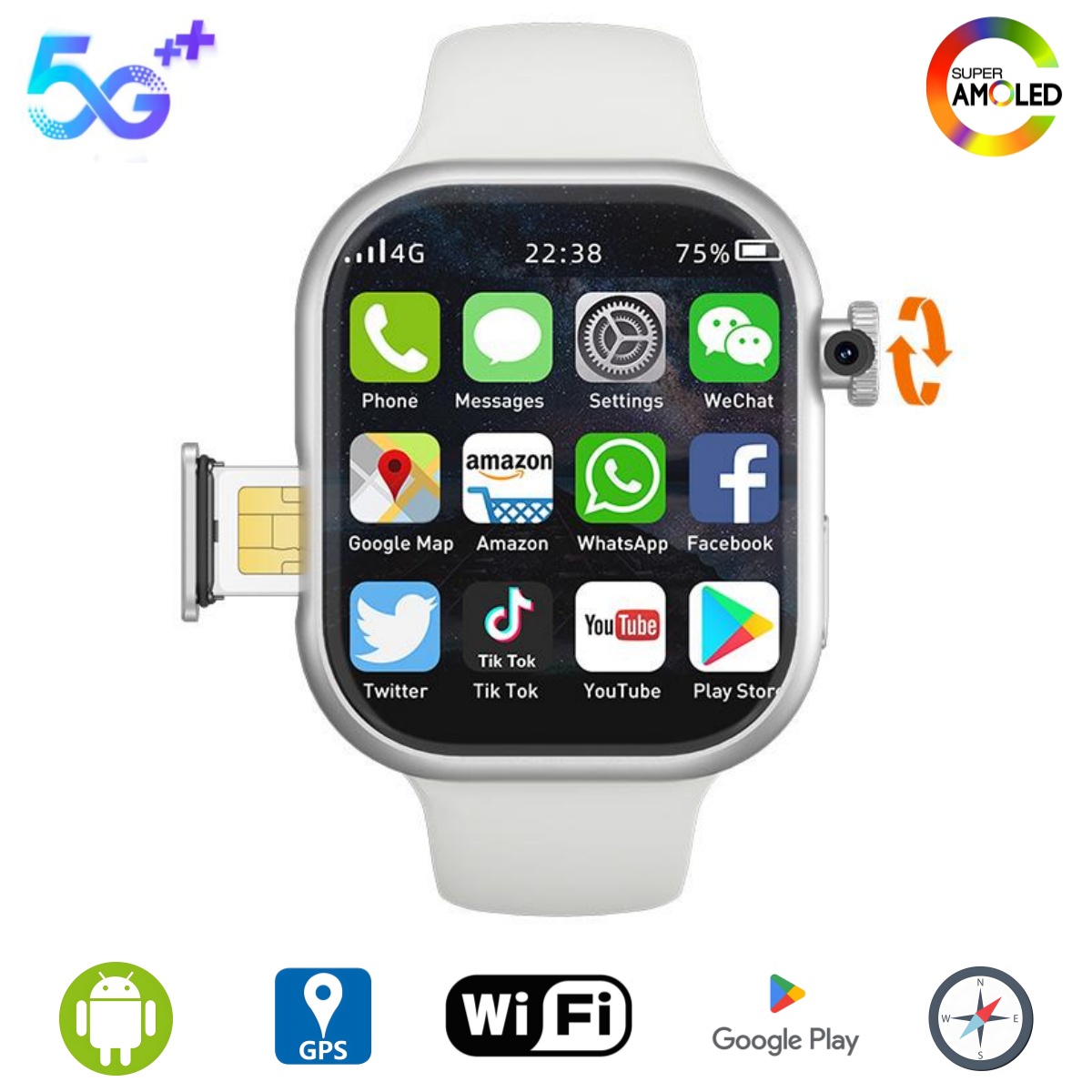 Goldenspike S10 Smart Watch 2. - Smartwatch Store recensie en prijs