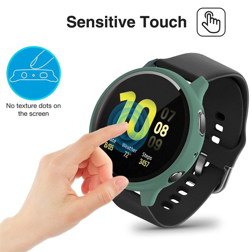 Tempered Glass Case for Samsun - Smartwatch Icon recensie en prijs