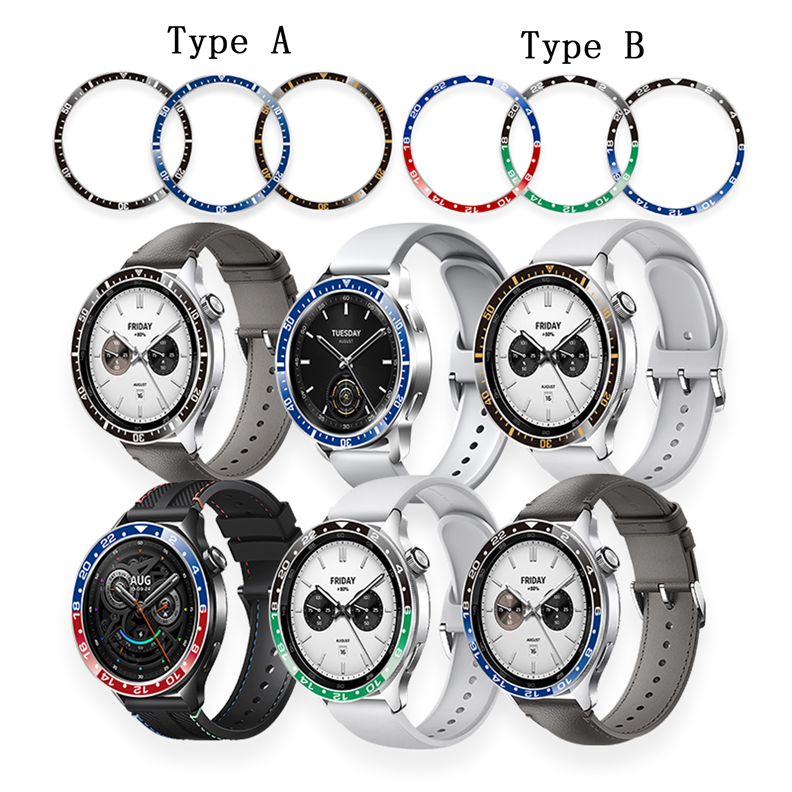 Watch Bezel Ring for Xiaomi Wa - Xiaomi Smartwatch S4 Accessories recensie en prijs