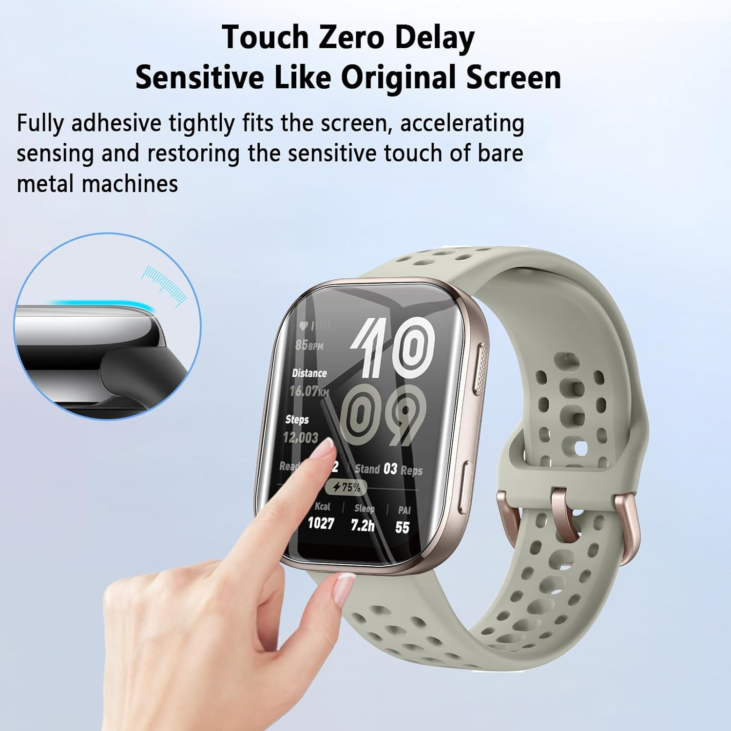 Screen Protector for Amazfit b - Smartwatch Icon recensie en prijs