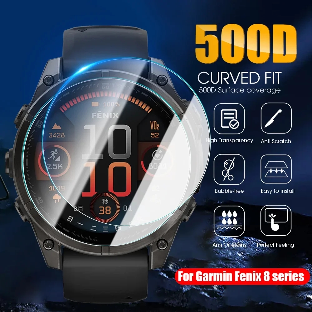 1/5pcs 9H HD Tempered Glass fo - Smartwatch Icon recensie en prijs