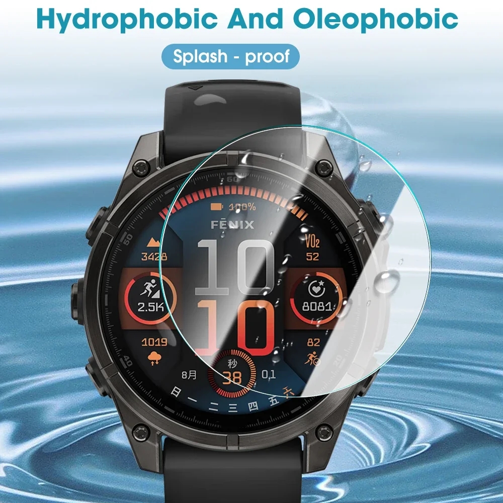 1/5pcs 9H HD Tempered Glass fo - Smartwatch Icon recensie en prijs