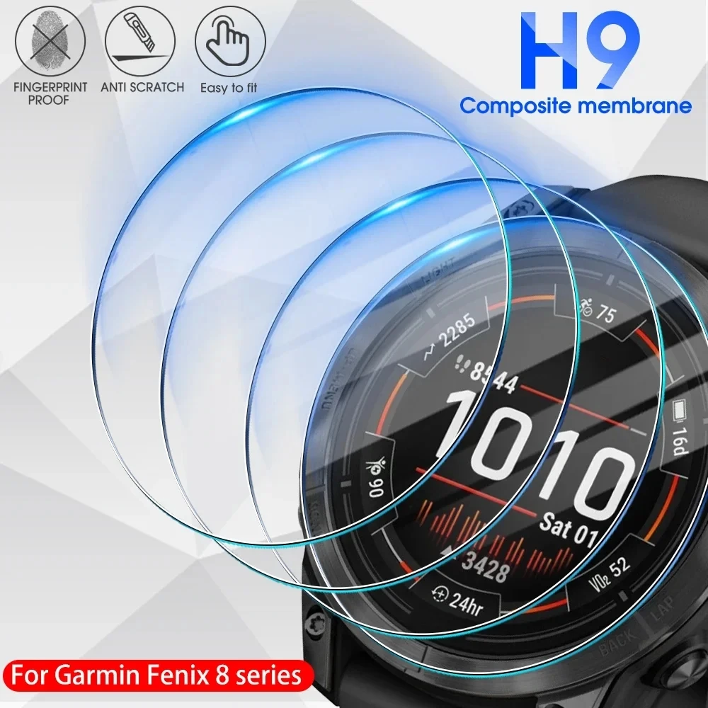 1/5pcs 9H HD Tempered Glass fo - Smartwatch Icon recensie en prijs