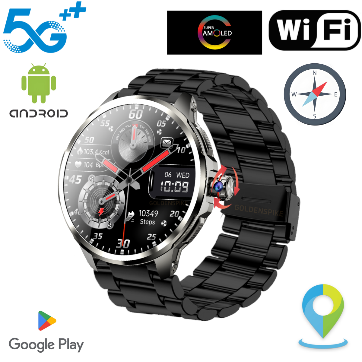 32+512GB 5G LTE Smart Watch 1. - Smartwatch Store recensie en prijs