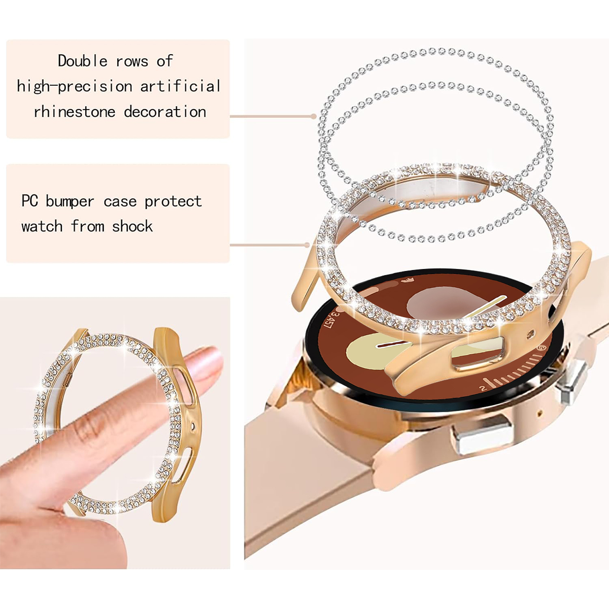 Case for Samsung Galaxy Watch  - Accessories For Galaxy Watch 5 recensie en prijs