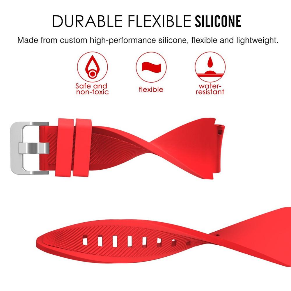 22mm Silicone Strap For Realme - Fossil Smartwatch Accessories recensie en prijs