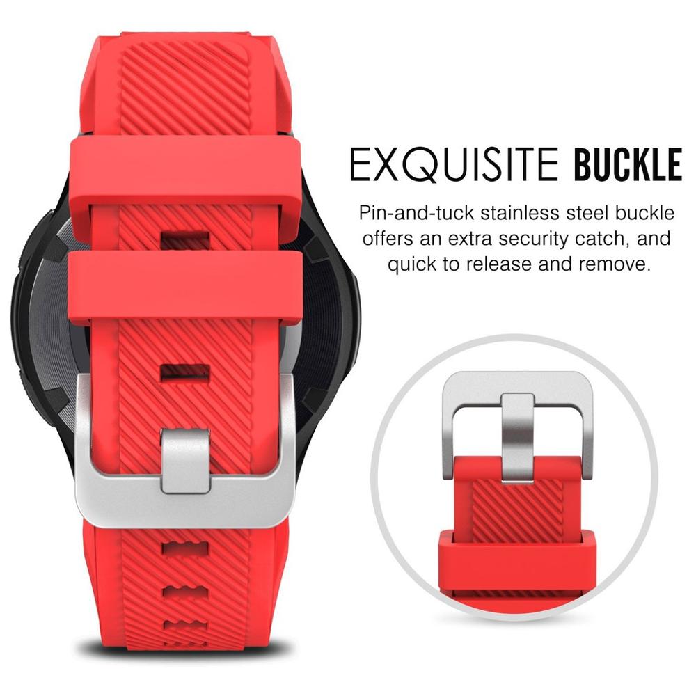 22mm Silicone Strap For Realme - Fossil Smartwatch Accessories recensie en prijs