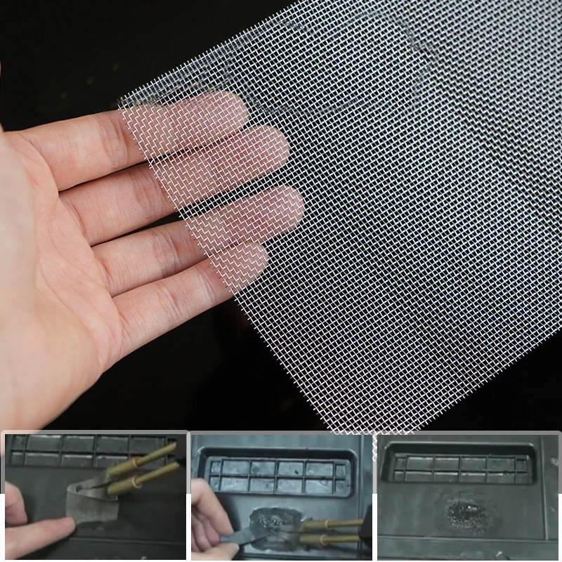 1-5Pcs Car Bumper Stainless St - Stainless Mesh Band recensie en prijs