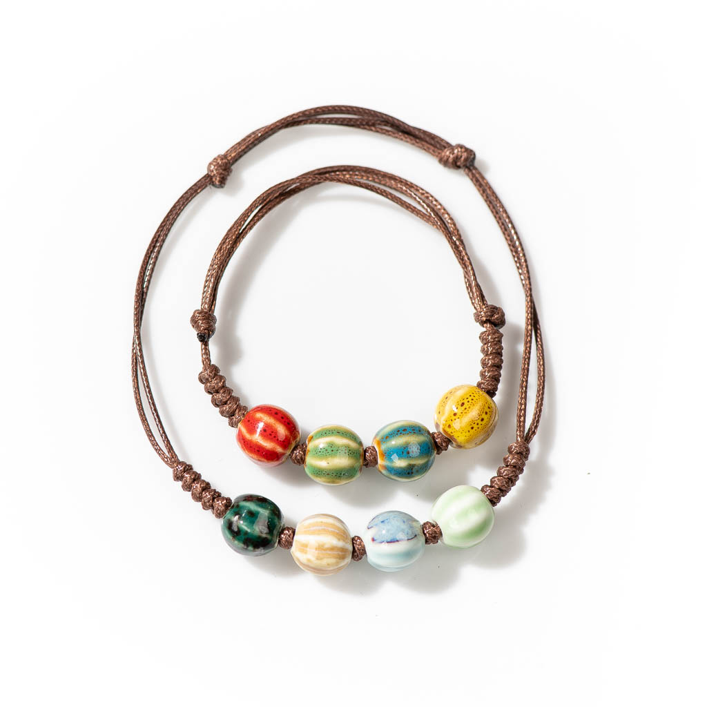 Handmade Ceramic Retro Style B - Ceramic Link Bracelet recensie en prijs